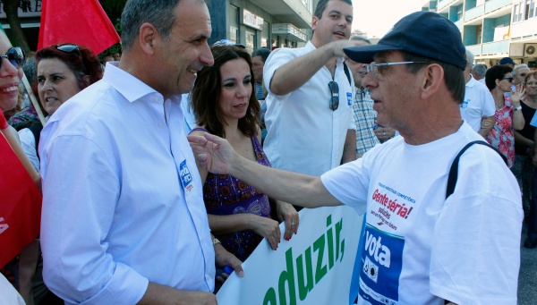 Comício CDU em Almada