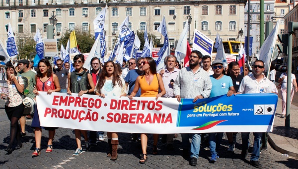 CDU Rally in Lisbon