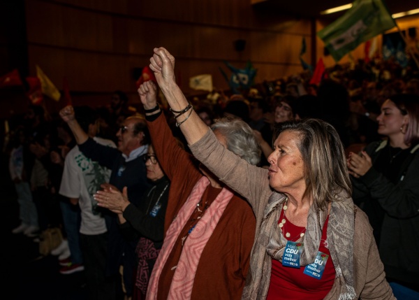 Comício CDU em Setúbal
