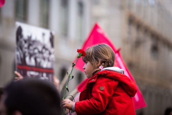 Comício CDU enche Rossio