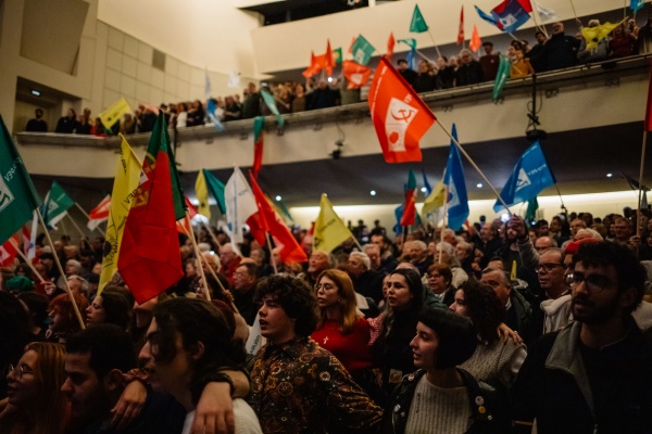 Comício CDU no Rivoli, Porto