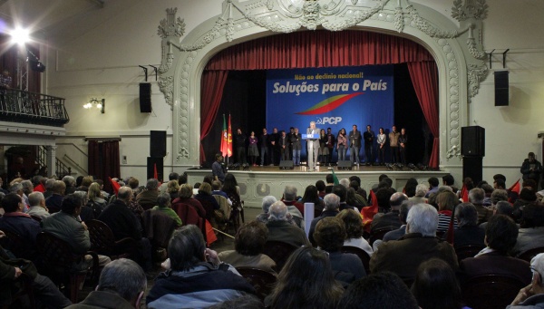 Rally commemorating the 94th anniversary of the PCP - Lisbon