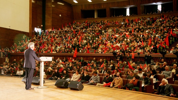 Comício comemorativo do 95º aniversário do PCP em Lisboa