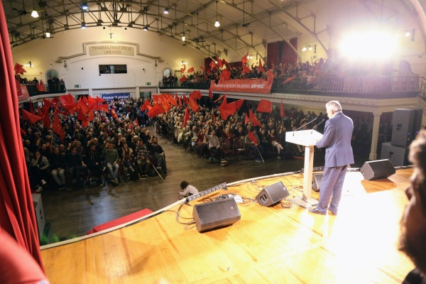 Comício comemorativo do 98.º aniversário do PCP, Lisboa