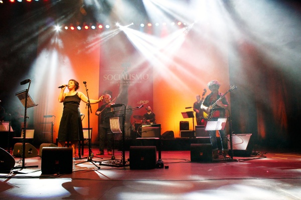 Comício comemorativo do Centenário da Revolução de Outubro