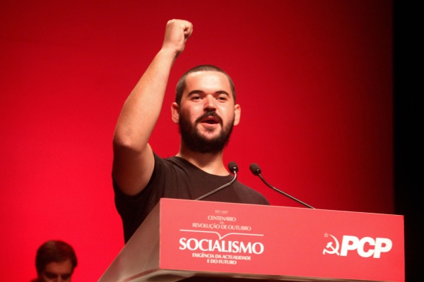 Comício comemorativo do Centenário da Revolução de Outubro