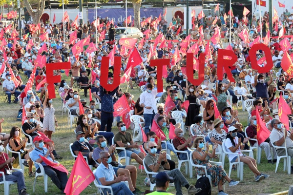 Comício da 44.ª Festa do «Avante!»