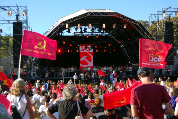 Comício da 46.ª edição da Festa do Avante!