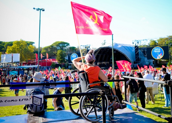 Comício da 46.ª edição da Festa do Avante!
