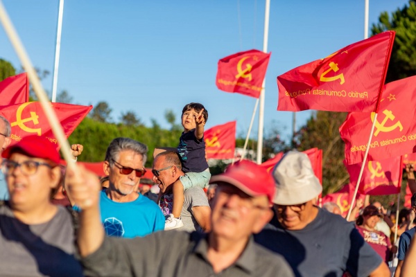 Comício da 46.ª edição da Festa do Avante!