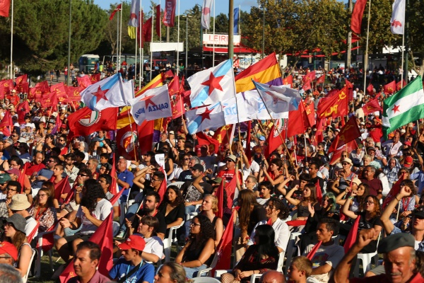 Comício da 46.ª edição da Festa do Avante!