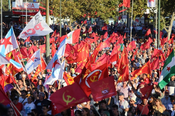 Comício da 46.ª edição da Festa do Avante!