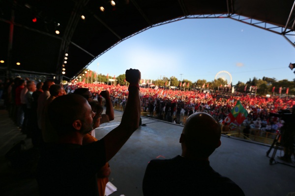 Comício da 46.ª edição da Festa do Avante!