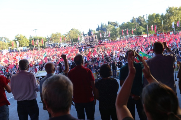 Comício da 46.ª edição da Festa do Avante!