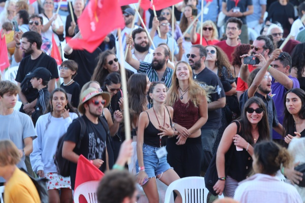 Comício da 46.ª edição da Festa do Avante!