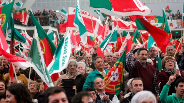 Comício em Lisboa da candidatura de Edgar Silva à Presidência da República