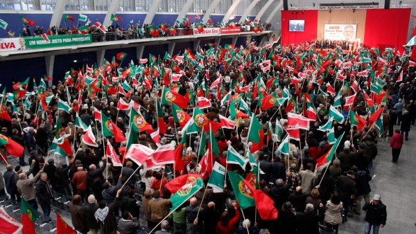 Comício em Lisboa da candidatura de Edgar Silva à Presidência da República