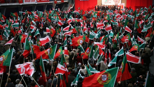 Comício em Lisboa da candidatura de Edgar Silva à Presidência da República