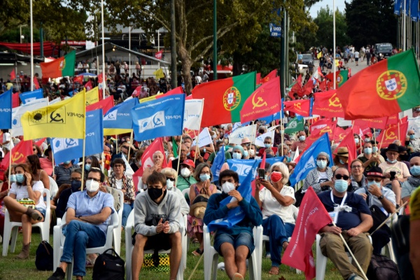 Comício da Festa do «Avante!» 2021