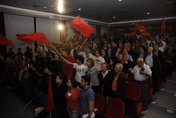 Comício do PCP em Coimbra