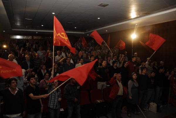 Comício do PCP em Coimbra