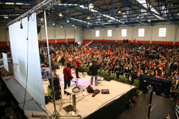 Comício do PCP - Evocação da Fuga da Cadeia do Forte de Peniche