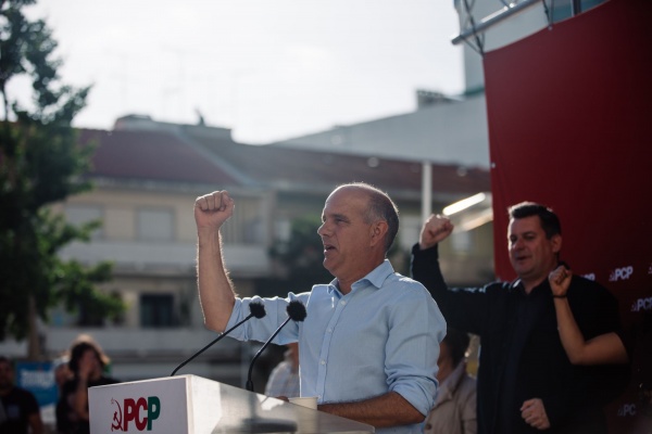 Comício em Almada