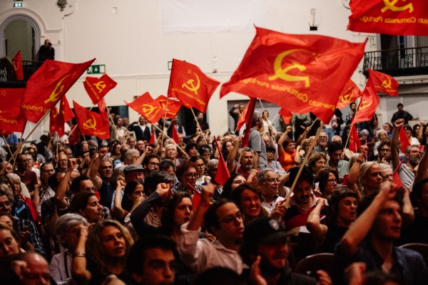 Comício em Lisboa