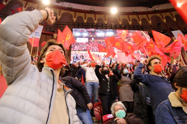 Comício «O Futuro tem partido. Liberdade, Democracia, Socialismo»