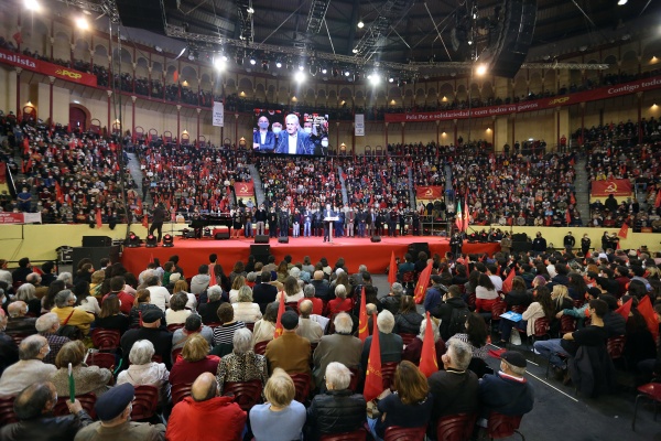 Comício «O Futuro tem partido. Liberdade, Democracia, Socialismo»