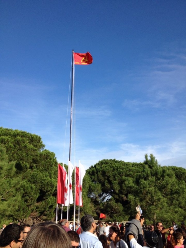 Comício «Mais espaço, mais Festa - Futuro com Abril - Avante com a campanha»