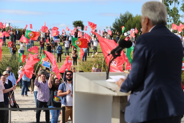 Comício «Nem um direito a menos. Confiança e luta por uma vida melhor»