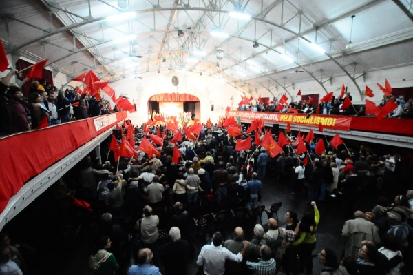 Comício «Pôr Fim ao Desastre - Rejeitar o Pacto de Agressão» - Voz do Operário, Lisboa