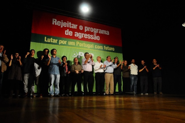 Comício «Pôr Fim ao Desastre - Rejeitar o Pacto de Agressão» - Voz do Operário, Lisboa