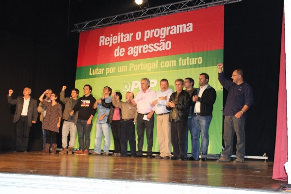 Comício «Pôr Fim ao Desastre - Rejeitar o Pacto de Agressão» - Voz do Operário, Lisboa