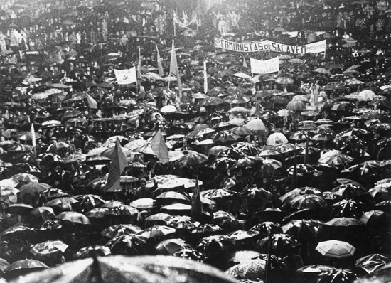 Comício do PCP em 1974