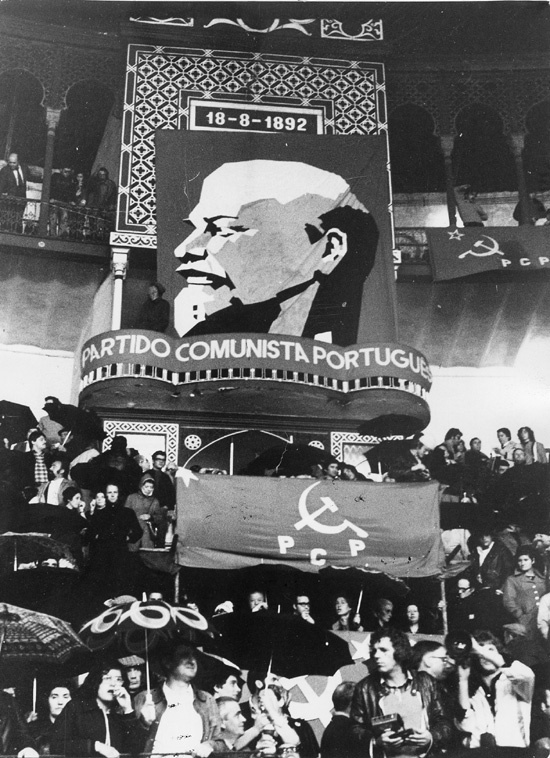 Comício do PCP em 1974