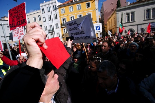 Concentração da CGTP-IN - «Votar Contra o Orçamento do Estado» - Lisboa
