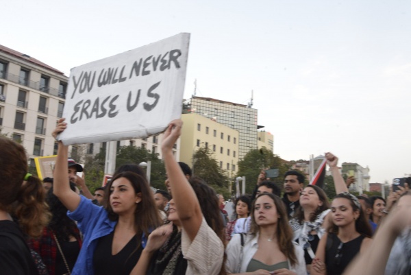 Concentração "Pela Paz no Médio Oriente! Pelos direitos do povo palestiniano"