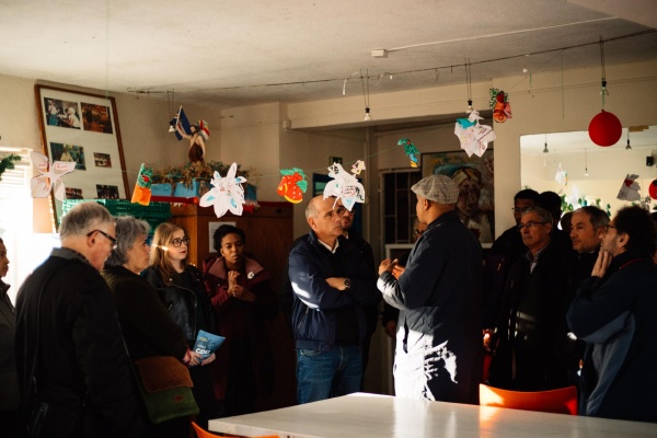 Contacto com a população e Associações na Cova da Moura