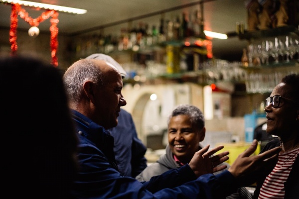 Contacto com a população e Associações na Cova da Moura