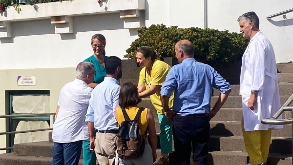 Contacto com trabalhadores e população no Funchal