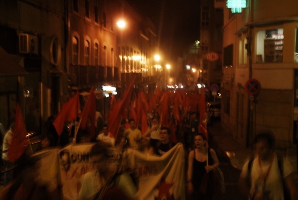 No âmbito do 9º Congresso da JCP realizou-se, em  Lisboa, um desfile que culminou num concerto, no Largo Camões, onde participar