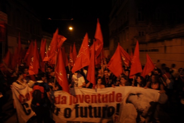 No âmbito do 9º Congresso da JCP realizou-se, em  Lisboa, um desfile que culminou num concerto, no Largo Camões, onde participar
