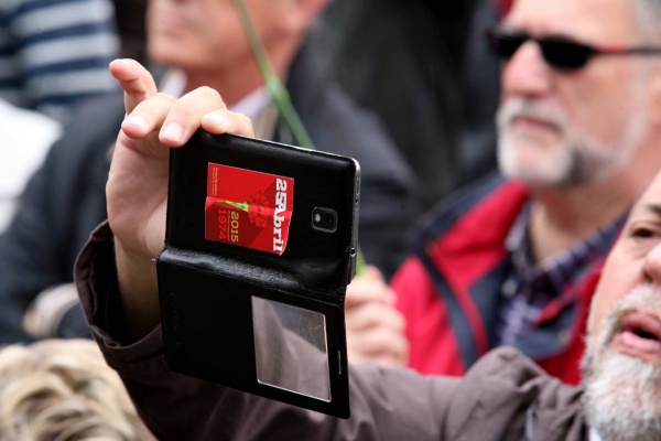Desfile popular comemorativo do 41º aniversário do 25 de Abril