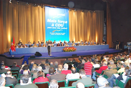 Encontro Nacional do PCP sobre as Eleições 2009, Almada - 28 de Fevereiro de 2009