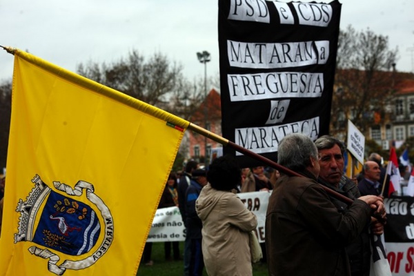 Freguesias em concentração - ANAFRE