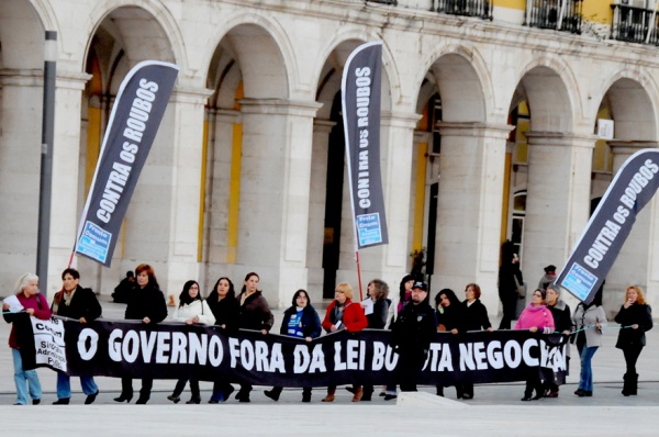 Frente Comum protestou em Lisboa