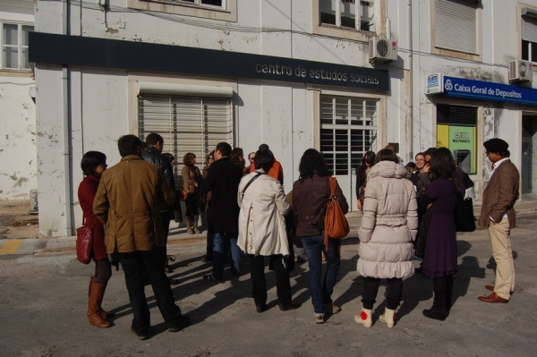 Concentração dos Investigadores Juniores do Centro de Estudos Sociais em Coimbra