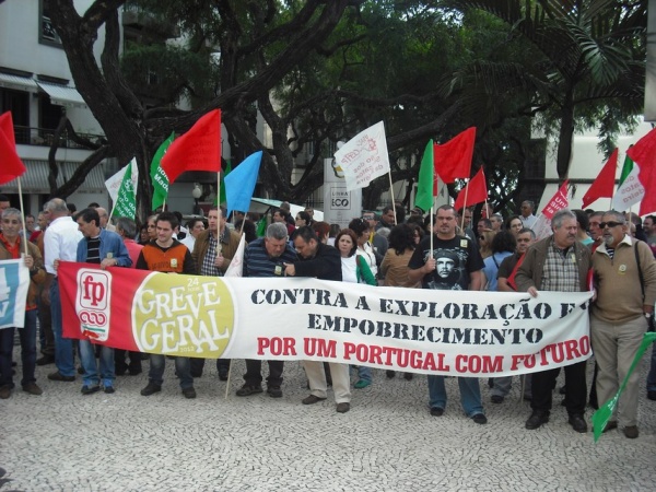 Concentração no Funchal